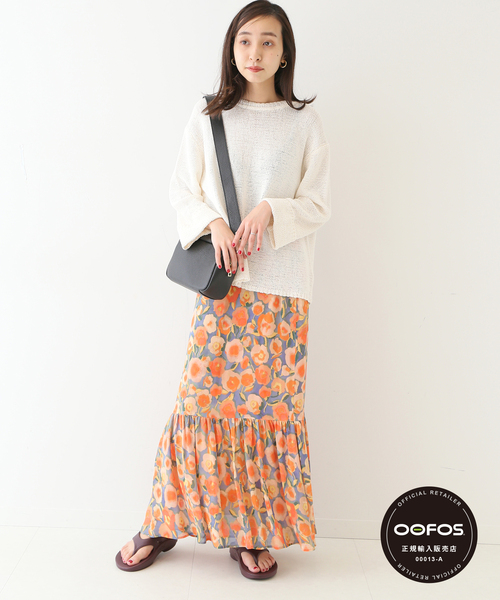 SLOBE IENA（スローブイエナ）の「【OOFOS/ウーフォス】Original サンダル◆（サンダル・レディース・ブラック/ベージュ/ボルドー/パープル/ホワイト・22cm/23cm/24cm/25cm）」の9枚目の写真