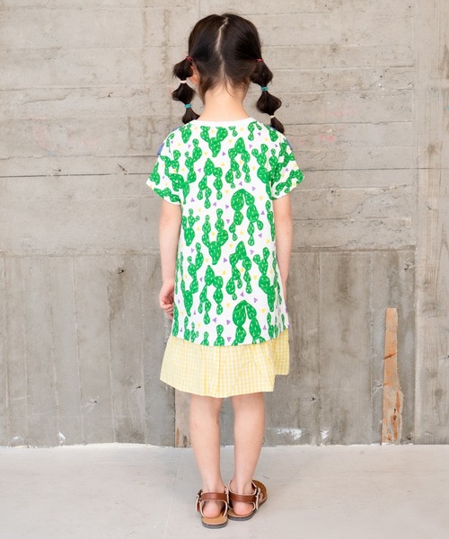 RAGMART（ラグマート）の「総柄プリントワンピース（ワンピース・キッズ・レッド/グリーン・110cm/120cm/100cm/130cm）」の14枚目の写真