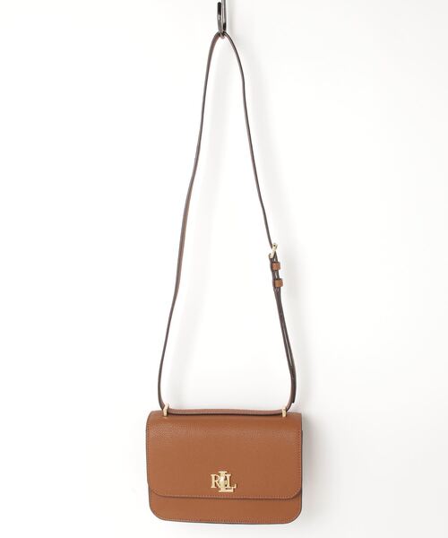 LAUREN RALPH LAUREN(ローレン ラルフ ローレン)の「ペブルド レザー ミディアム Sophee バッグ(ショルダーバッグ・レディース・ブラウン・ONE)」の6枚目の写真