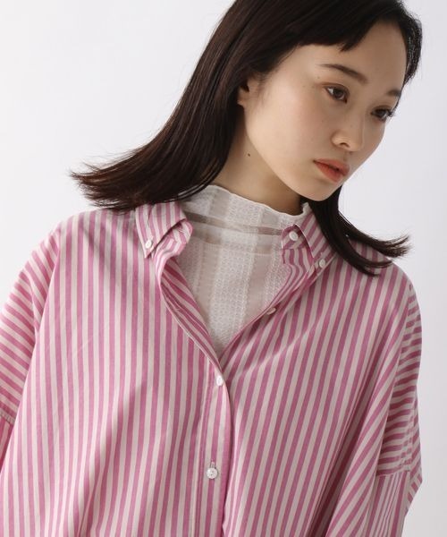 JEANASIS（ジーナシス）の「アソートシアージャガードプルオーバーLS/270368（Tシャツ/カットソー・レディース・ブラック/オフホワイト/グレー系その他・FREE）」の6枚目の写真