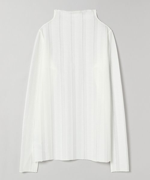 JEANASIS（ジーナシス）の「アソートシアージャガードプルオーバーLS/270368（Tシャツ/カットソー・レディース・ブラック/オフホワイト/グレー系その他・FREE）」の10枚目の写真