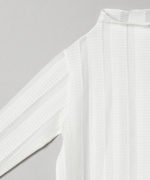 JEANASIS（ジーナシス）の「アソートシアージャガードプルオーバーLS/270368（Tシャツ/カットソー・レディース・ブラック/オフホワイト/グレー系その他・FREE）」の12枚目の写真