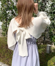 OLIVE des OLIVE | 後リボンボレロカーデ(カーディガン/ボレロ)