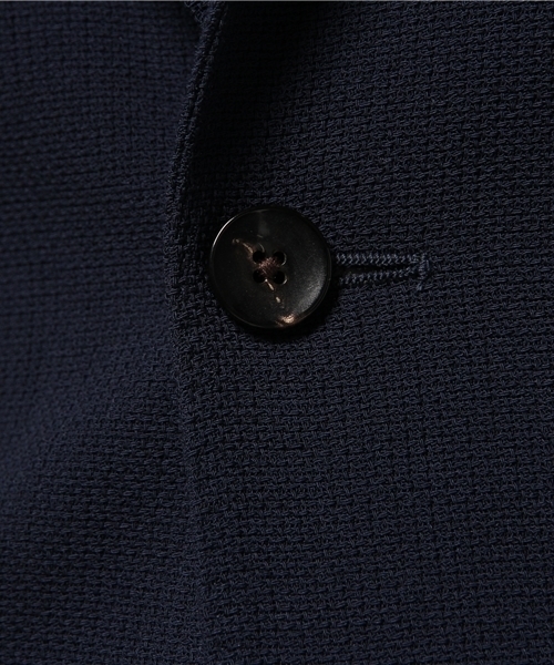 <10万超>LARDINI×BEAMS F ポップサック ネイビージャケット46 BEAMS F（ビームスエフ）の「LARDINI / ホップサックジャケット