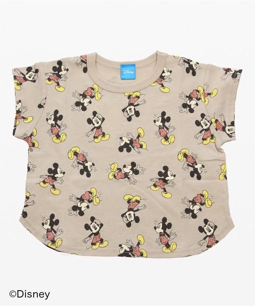 JAM & LINK（ジャムアンドリンク）の「ミッキーマウス / ビッグシルエット半袖Tシャツ（Tシャツ/カットソー・キッズ・E/F/B/A/D/C・100cm/130cm/90cm/110cm/120cm/80ｃｍ）」の2枚目の写真