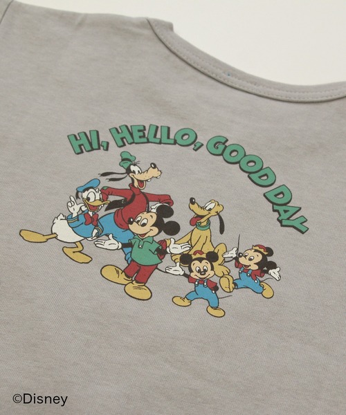 JAM & LINK（ジャムアンドリンク）の「ミッキーマウス / ビッグシルエット半袖Tシャツ（Tシャツ/カットソー・キッズ・E/F/B/A/D/C・100cm/130cm/90cm/110cm/120cm/80ｃｍ）」の22枚目の写真