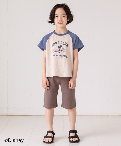 JAM & LINK（ジャムアンドリンク）の「ミッキーマウス / ビッグシルエット半袖Tシャツ（Tシャツ/カットソー・キッズ・E/F/B/A/D/C・100cm/130cm/90cm/110cm/120cm/80ｃｍ）」の7枚目の写真