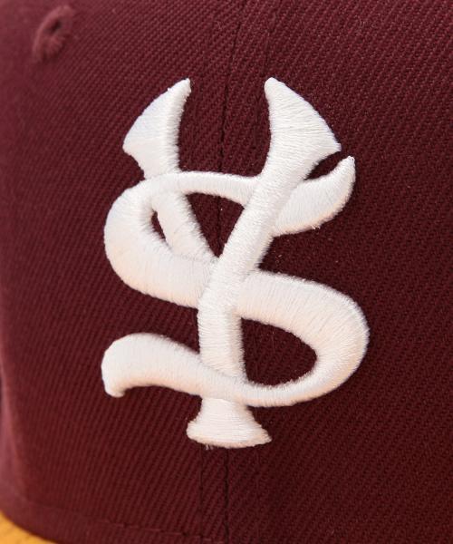 NEW ERA（ニューエラ）の「Smoothy * New Era / 2トーン キャップ（キャップ・キッズ・レッド系その他/ネイビー/その他1・ONE SIZE）」の4枚目の写真