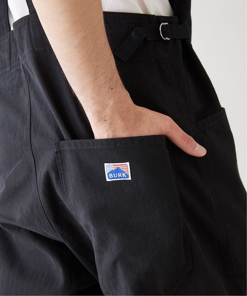 417 EDIFICE（フォーワンセブンエディフィス）の「【BURK / バーク】別注 サルベージオーバーオール（サロペット/オーバーオール・メンズ・ブラック/ナチュラル・FREE）」の10枚目の写真