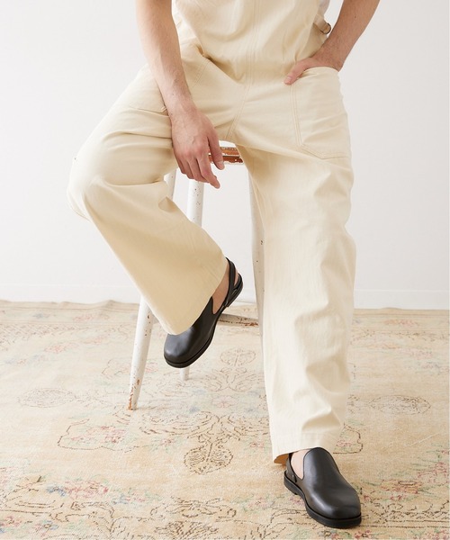 417 EDIFICE（フォーワンセブンエディフィス）の「【BURK / バーク】別注 サルベージオーバーオール（サロペット/オーバーオール・メンズ・ブラック/ナチュラル・FREE）」の14枚目の写真