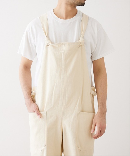 417 EDIFICE（フォーワンセブンエディフィス）の「【BURK / バーク】別注 サルベージオーバーオール（サロペット/オーバーオール・メンズ・ブラック/ナチュラル・FREE）」の16枚目の写真