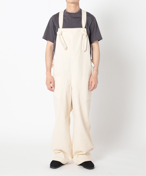 417 EDIFICE（フォーワンセブンエディフィス）の「【BURK / バーク】別注 サルベージオーバーオール（サロペット/オーバーオール・メンズ・ブラック/ナチュラル・FREE）」の19枚目の写真