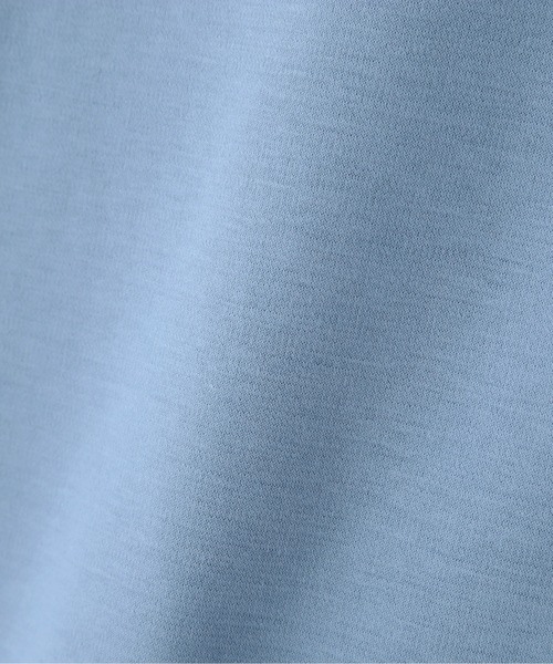 NATURAL BEAUTY BASIC（ナチュラルビューティーベーシック）の「ショルダーウイングカットソー（Tシャツ/カットソー・レディース・グレー/チャコールグレー/ブルー・MEDIUM）」の9枚目の写真