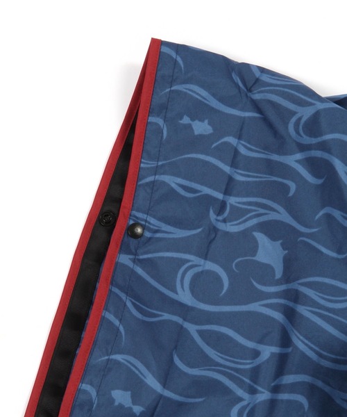 BAYFLOW(ベイフロー)の「【BAYFLOW OUTDOOR CLUB】レインポンチョ(レインコート/ポンチョ・レディース・ネイビー・0)」の3枚目の写真