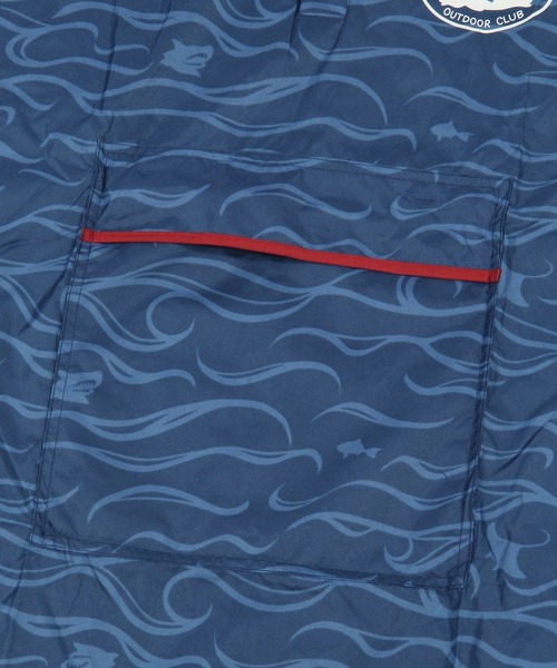 BAYFLOW(ベイフロー)の「【BAYFLOW OUTDOOR CLUB】レインポンチョ(レインコート/ポンチョ・レディース・ネイビー・0)」の8枚目の写真