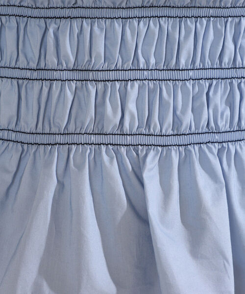 Ray BEAMS（レイビームス）の「Ray BEAMS / クロップド バルーン スリーブ ブラウス（シャツ/ブラウス・レディース・ブラック/サックスブルー・ONE SIZE）」の18枚目の写真