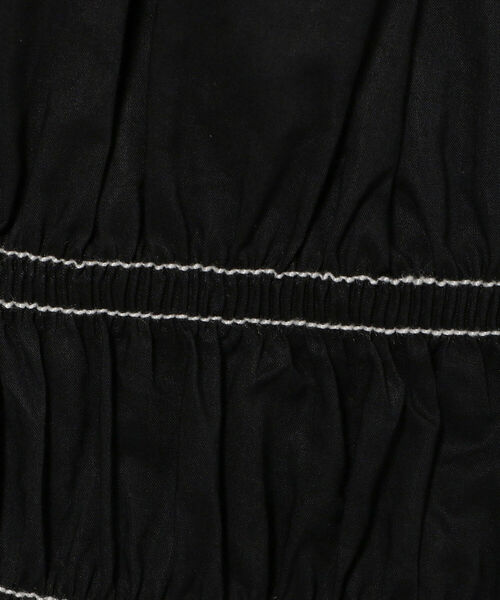 Ray BEAMS（レイビームス）の「Ray BEAMS / クロップド バルーン スリーブ ブラウス（シャツ/ブラウス・レディース・ブラック/サックスブルー・ONE SIZE）」の20枚目の写真