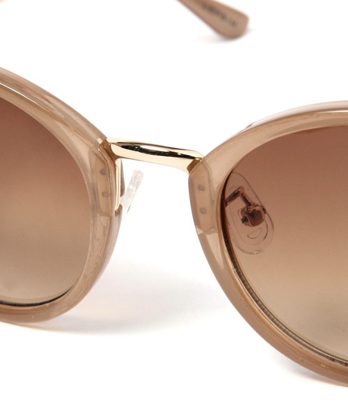 LEPSIM（レプシィム）の「ファッショングラス　266294（サングラス・レディース・ベージュ/ブラウン/グレー・ONE SIZE）」の6枚目の写真