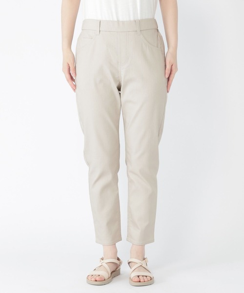 studio CLIP（スタディオクリップ）の「【接触冷感】ひんやりスキニーパンツ（その他パンツ・レディース・ライトグレー/ブラウン/スモーク・SMALL/MEDIUM/LARGE/XXX-LARGE/X-LARGE/XX-LARGE）」の6枚目の写真