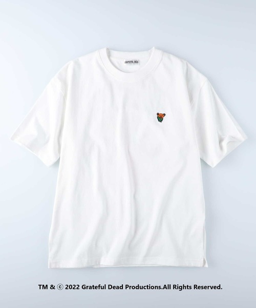 LOEWExGrateful Dead*日常に上質を*ショート丈コットンTシャツ LOEWExGrateful Dead*日常に上質を*ショート丈コットンTシャツ