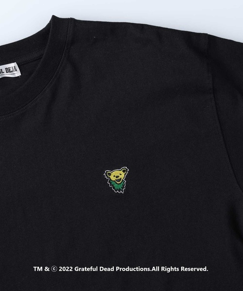 LOEWExGrateful Dead*日常に上質を*ショート丈コットンTシャツ LOEWExGrateful Dead*日常に上質を*ショート丈コットンTシャツ