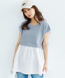 coca（coca） | ドッキングニット(ニット/セーター)