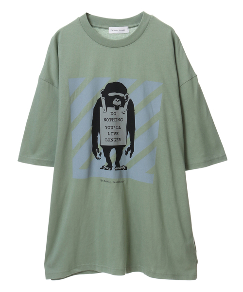 MASTER FRAME(マスターフレーム )の「banksyTシャツ(Tシャツ/カットソー・メンズ・その他1/その他3/ホワイト系その他3/ホワイト系その他/ホワイト系その他2/その他2・4/2/3)」の5枚目の写真