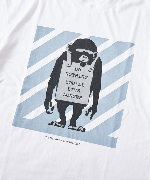 MASTER FRAME(マスターフレーム )の「banksyTシャツ(Tシャツ/カットソー・メンズ・その他1/その他3/ホワイト系その他3/ホワイト系その他/ホワイト系その他2/その他2・4/2/3)」の12枚目の写真
