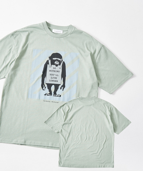 MASTER FRAME(マスターフレーム )の「banksyTシャツ(Tシャツ/カットソー・メンズ・その他1/その他3/ホワイト系その他3/ホワイト系その他/ホワイト系その他2/その他2・4/2/3)」の19枚目の写真