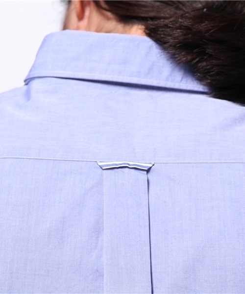 EDIFICE（エディフィス）の「◇コンビネーションストライプボタンダウンシャツ（シャツ/ブラウス・メンズ・ホワイト/ブルー系その他・44/48/46/50）」の9枚目の写真