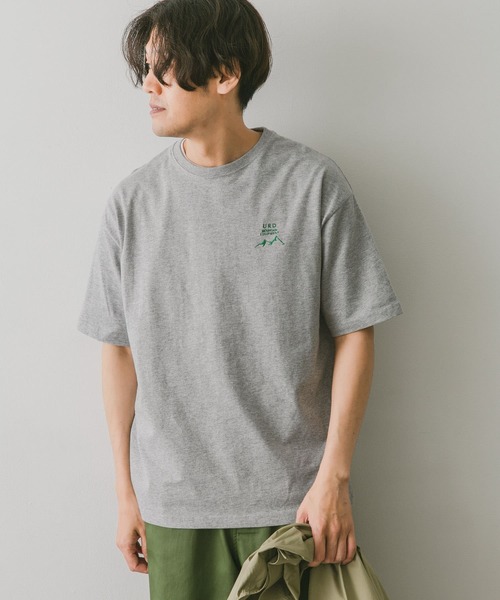 URBAN RESEARCH DOORS（アーバンリサーチドアーズ）の「URD Embroidery T-shirts（Tシャツ/カットソー・メンズ・ホワイト/ブラック/ネイビー/グレー・MEDIUM/LARGE）」の15枚目の写真