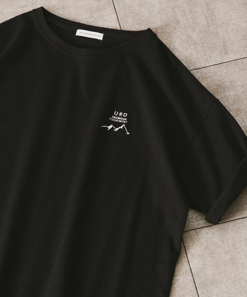 URBAN RESEARCH DOORS（アーバンリサーチドアーズ）の「URD Embroidery T-shirts（Tシャツ/カットソー・メンズ・ホワイト/ブラック/ネイビー/グレー・MEDIUM/LARGE）」の6枚目の写真