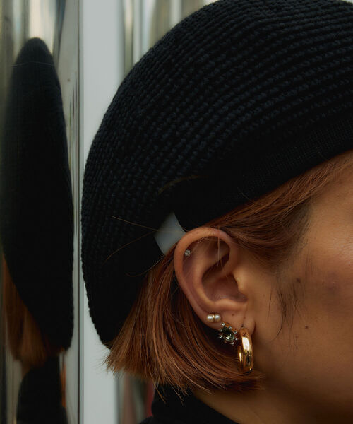 GLOSTER(グロスター)の「【Wu Xing/ウーシン】TAM Otis/Reflect ベレー帽(ハンチング/ベレー帽・メンズ・ブラック/ベージュ系その他・FREE)」の6枚目の写真