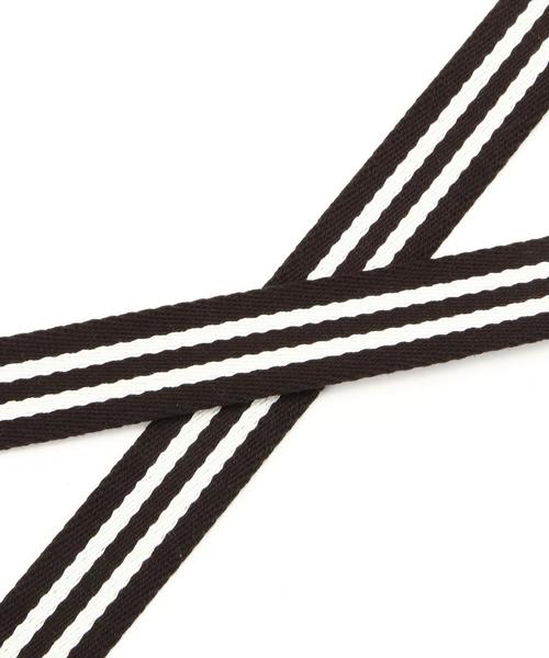 BEAUTY&YOUTH UNITED ARROWS(ビューティーアンドユースユナイテッドアローズ)の「BYBC レジメンタルストライプ リングベルト ◆(ベルト・レディース・ブラック/グレー/その他1/ダークブラウン/オリーブ・フリー)」の7枚目の写真