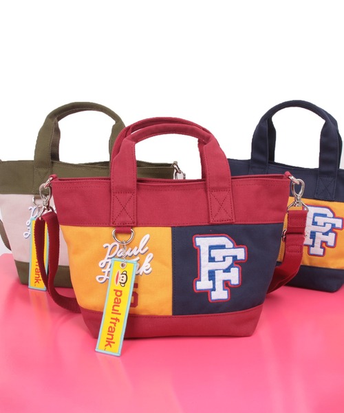 ポールフランク【Paul Frank】スタジャンモチーフトート（トートバッグ