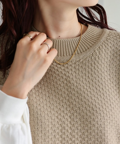 DISCOAT（ディスコート）の「バックスリットニットベスト（ベスト