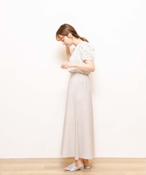 flower（フラワー）の「ウォータリーブルームブラウス（シャツ/ブラウス・レディース・グリーン/イエロー・FREE）」の7枚目の写真