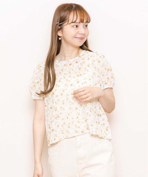 flower（フラワー）の「ウォータリーブルームブラウス（シャツ/ブラウス・レディース・グリーン/イエロー・FREE）」の20枚目の写真