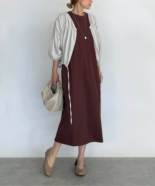 PICCIN（ピッチン）の「ギャザーブルゾン（その他アウター・レディース・ブラック/ベージュ/カーキ・M）」の22枚目の写真