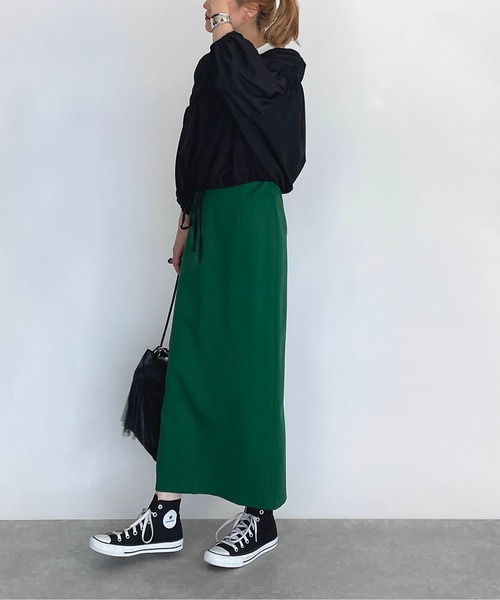 PICCIN（ピッチン）の「ギャザーブルゾン（その他アウター・レディース・ブラック/ベージュ/カーキ・M）」の16枚目の写真