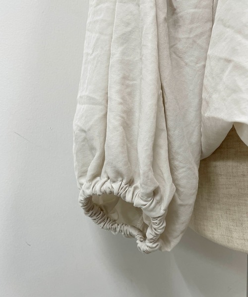 PICCIN（ピッチン）の「ギャザーブルゾン（その他アウター・レディース・ブラック/ベージュ/カーキ・M）」の4枚目の写真