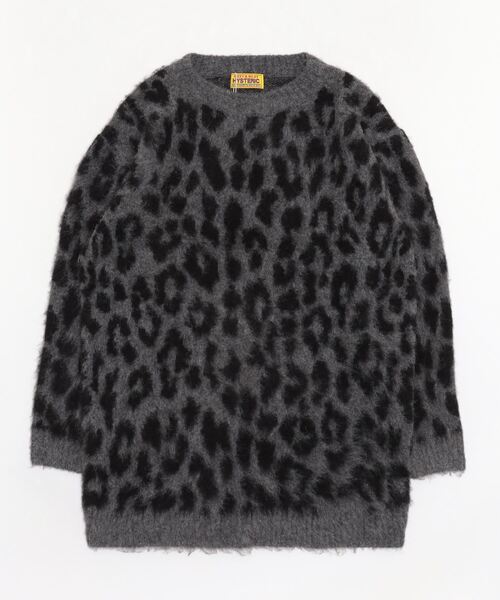HYSTERIC GLAMOUR（ヒステリックグラマー）の「LEOPARD柄ジャカード ワンピース（ワンピース・レディース・ブラウン系その他/グレー系その他・FREE）」の4枚目の写真