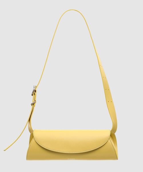 JIL SANDER（ジルサンダー）の「CANNOLO SM（ショルダーバッグ・レディース・ベージュ系/レッド系/ブラック/オリーブドラブ/ホワイト系/ピンク系/カーキ/イエロー系/チェリーレッド/ダークグリーン/イエロー/ライトカーキ/ペールイエロー/ブルー系/レッド/オリーブ/レッド系2/ミント/ブラウン/ベージュ/レッドパープル/グレー系・UNI）」の15枚目の写真