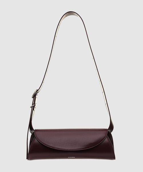 JIL SANDER（ジルサンダー）の「CANNOLO SM（ショルダーバッグ・レディース・ベージュ系/レッド系/ブラック/オリーブドラブ/ホワイト系/ピンク系/カーキ/イエロー系/チェリーレッド/ダークグリーン/イエロー/ライトカーキ/ペールイエロー/ブルー系/レッド/オリーブ/レッド系2/ミント/ブラウン/ベージュ/レッドパープル/グレー系・UNI）」の14枚目の写真