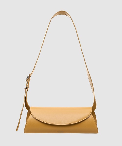 JIL SANDER（ジルサンダー）の「CANNOLO SM（ショルダーバッグ・レディース・ベージュ系/レッド系/ブラック/オリーブドラブ/ホワイト系/ピンク系/カーキ/イエロー系/チェリーレッド/ダークグリーン/イエロー/ライトカーキ/ペールイエロー/ブルー系/レッド/オリーブ/レッド系2/ミント/ブラウン/ベージュ/レッドパープル/グレー系・UNI）」の16枚目の写真