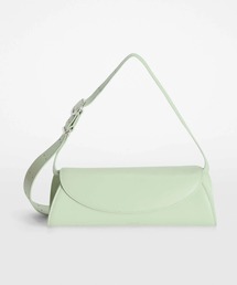 Jil Sander ロゴ ショルダーバッグ グリーン JIL SANDER(ジルサンダー) / TANGLE SM/BRIGHT GREEN/フロント小