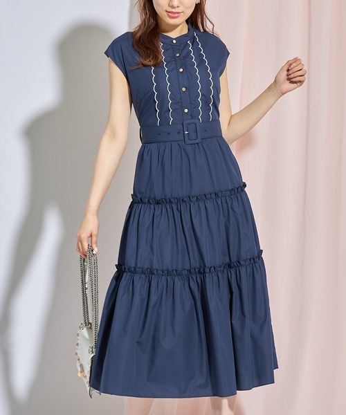 tocco closet（トッコ クローゼット）の「ベルト付きスカラップ