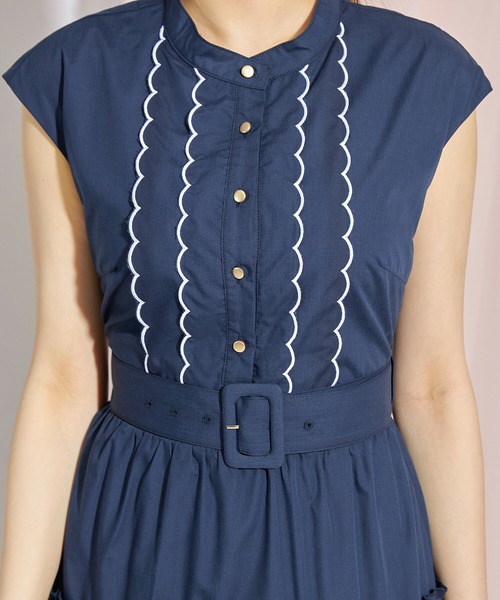 tocco closet（トッコ クローゼット）の「ベルト付きスカラップ