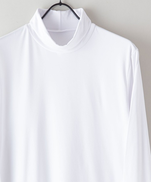 EDWIN(エドウィン)の「【EDWIN/エドウィン】BODYFIRE 保温機能 ハイネック インナーロンT(Tシャツ/カットソー・メンズ・ホワイト/グレー/チャコールグレー/ネイビー・LARGE/X-LARGE/MEDIUM)」の6枚目の写真