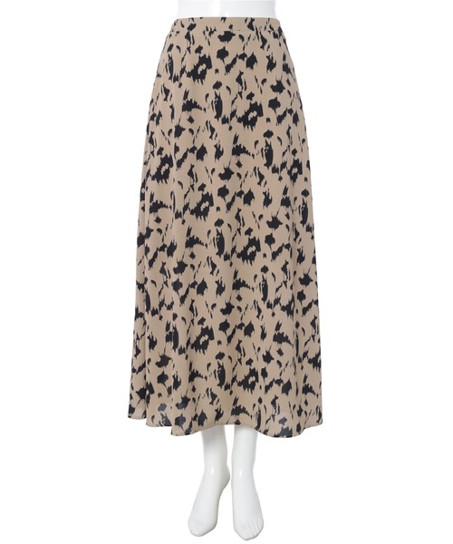 fifth(フィフス)の「アニマルプリントフレアスカート(スカート・レディース・ブラック/モカ・S/M)」の10枚目の写真